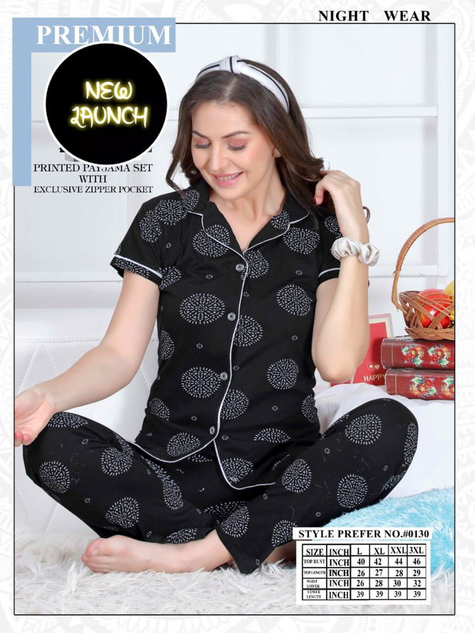 Summer Special A0130 Printed Night Suits Catalog
